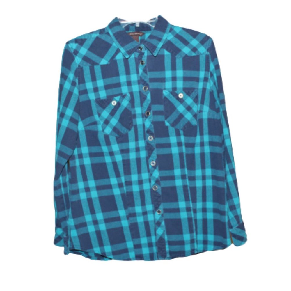 Bit & Bridle Plaid shirt